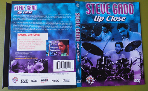 Steve gadd close - dvd, wb