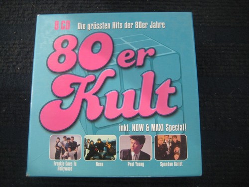 Box 80er kult die - 8, cd-box